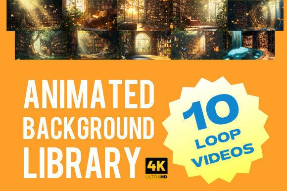 Animated Library Backgrounds 10video: A Curator's Guide