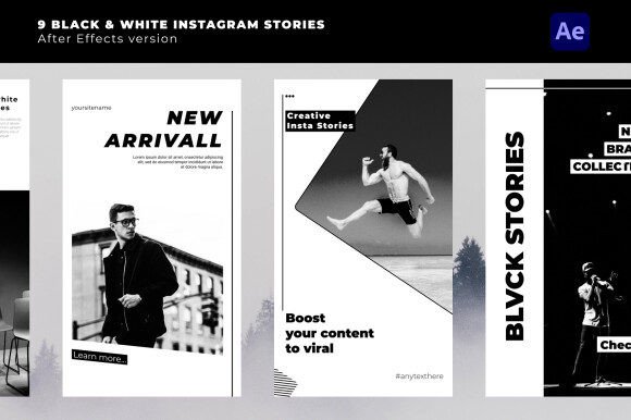 Black & White Stories | After Effects: Elevate Your Visual Narrative