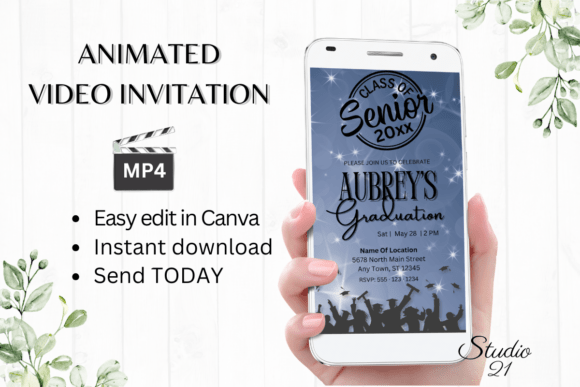 Celebrate Milestones with a Digital Graduation Invitation