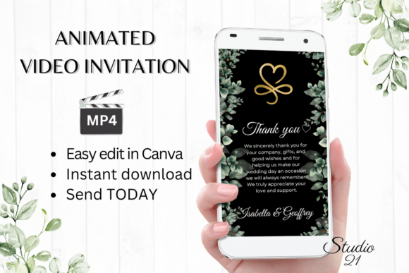 Classic Wedding Thank You W9405TU: A Font with Heartfelt Elegance