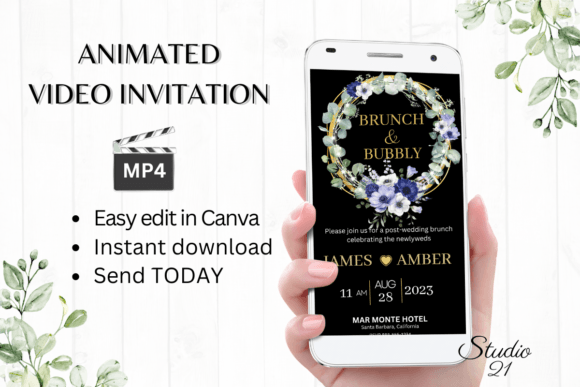 Host a Digital Brunch with the W919 Video Invitation