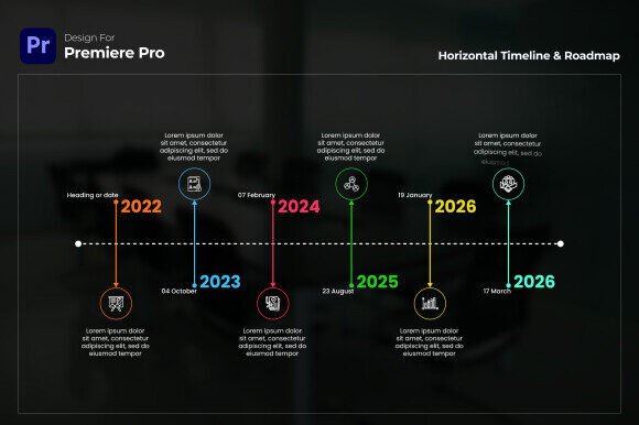 Master Your Premiere Pro Projects with the Horizontal Timeline Template