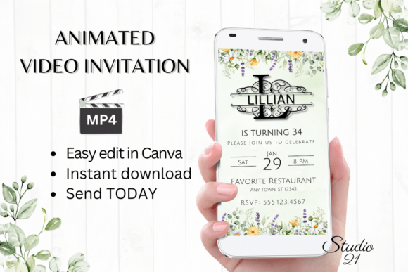 Mastering the Monogram: A Guide to the Digital Birthday Invitation Monogram L