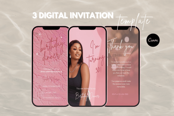 Upgrade Your Event with a Digital Birthday Dinner Invitation