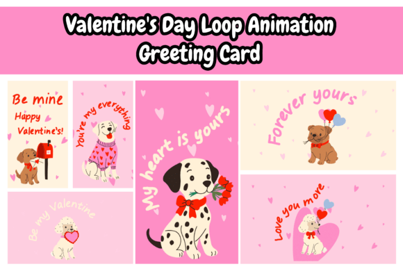 Valentine's Day Loop Animation Greeting: A Joyful Touch for Your Content